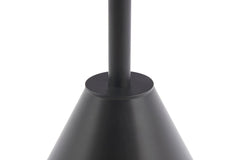 Gillmore Space Iona Collection Square Side Table with Black Matt Powder Base