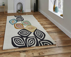 Think Rugs Designer Collection - Colour Fall by Kristina Sostarko and Jason Odd