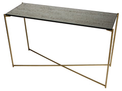Gillmore Space Iris Large Console Table - Flat Top