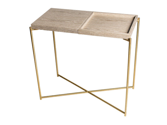 Gillmore Space Iris Small Console Table - Combination Top