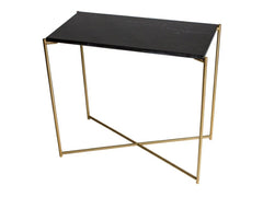 Gillmore Space Iris Small Console Table - Flat Top