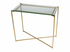 Gillmore Space Iris Small Console Table - Flat Top