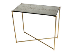 Gillmore Space Iris Small Console Table - Flat Top