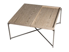 Gillmore Space Iris Square Coffee Table - Combination Top