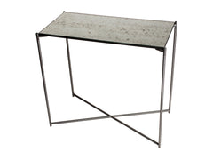 Gillmore Space Iris Small Console Table - Flat Top