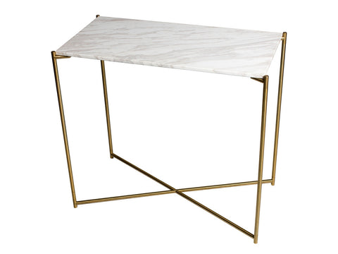 Gillmore Space Iris Small Console Table - Flat Top