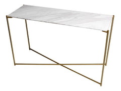 Gillmore Space Iris Large Console Table - Flat Top