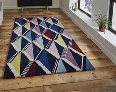 Think Rugs Designer Collection - Zig Zag by Fiona Howard