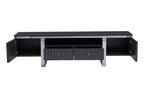 Genoa Grey Gloss Finish TV Unit