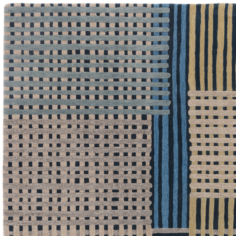 Aspect Modern Grey Multi Rug