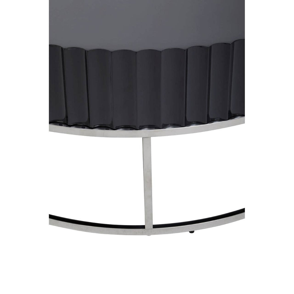 Genoa Grey Gloss Finish Coffee Table