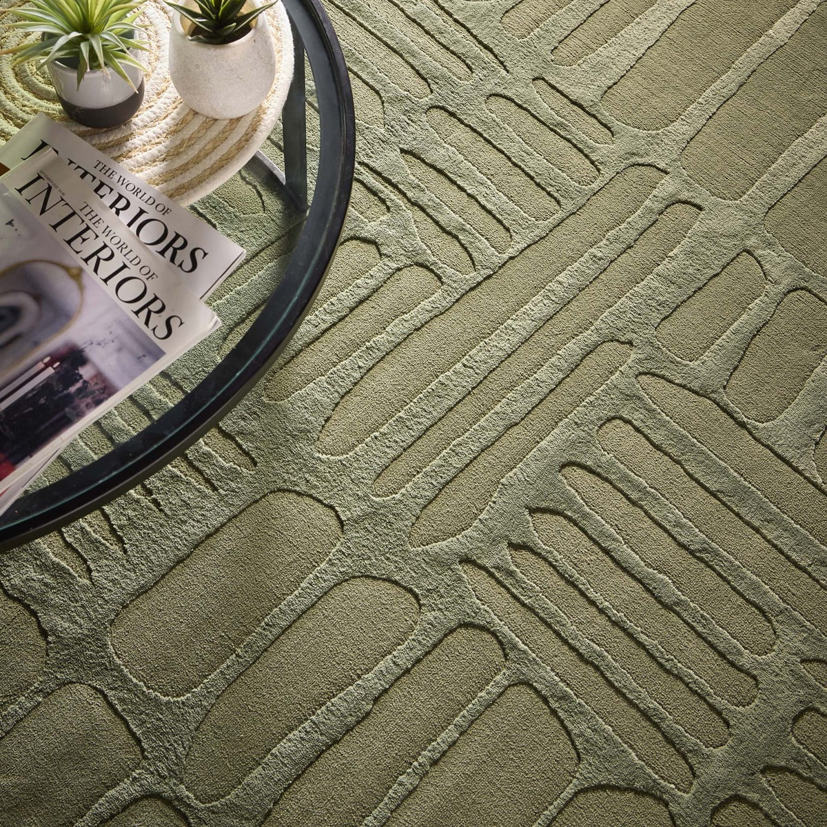 Origins Pathway Green Rug