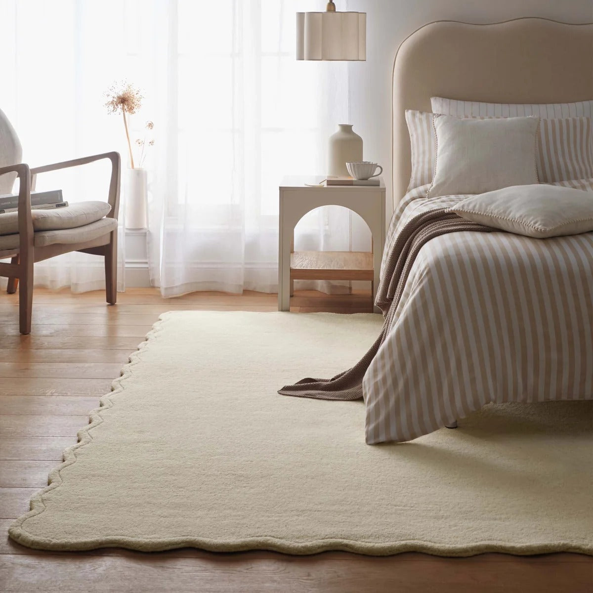 Origin Scalloped Elsie Cream Rug