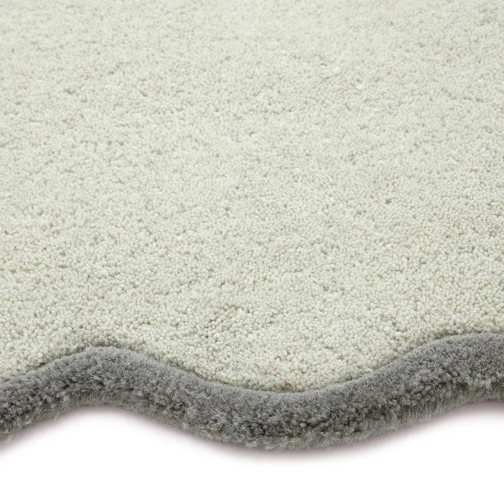 Origin Scalloped Elsie Rug Sage Seagrass