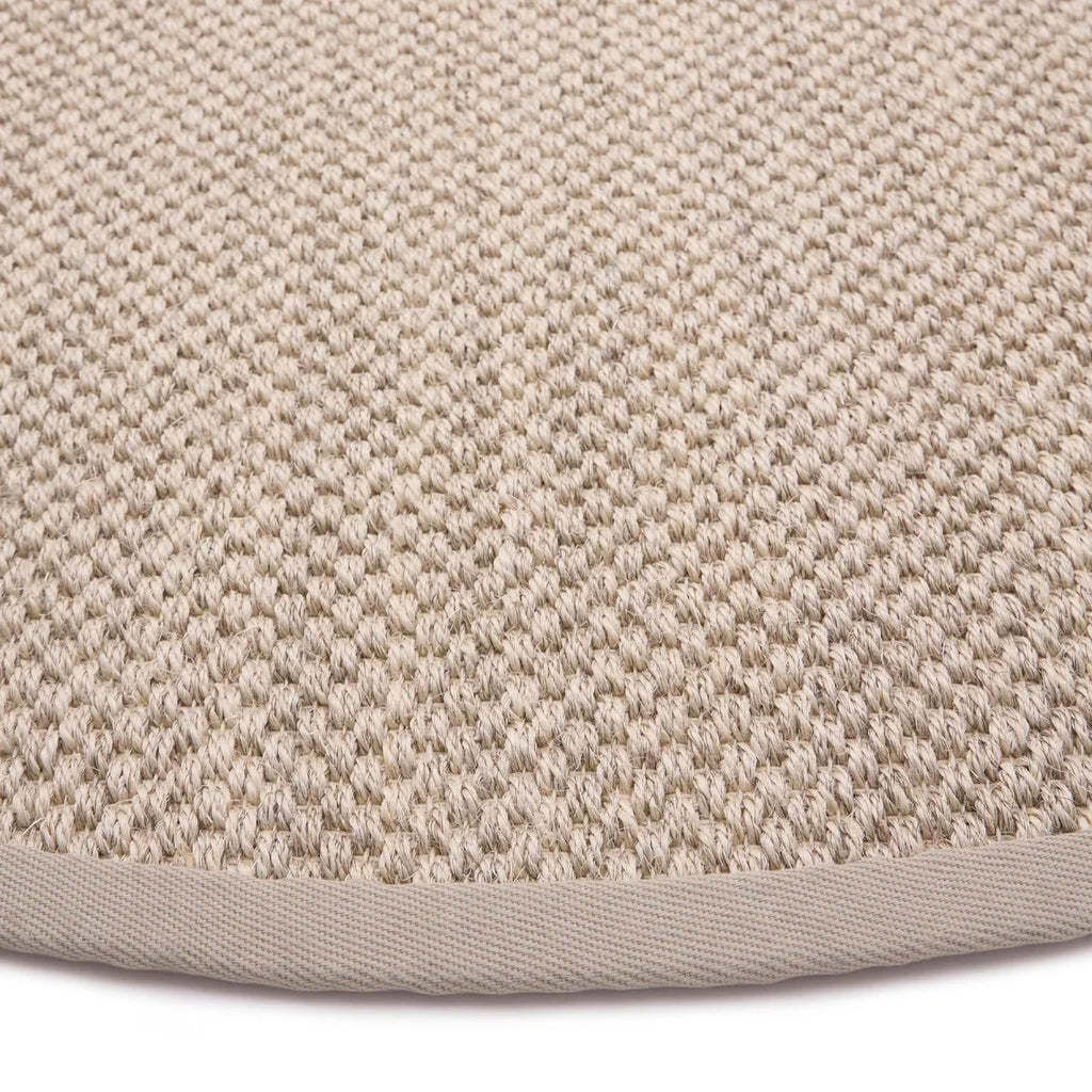 Origins Sisal Rug | Light Beige with Sand Border