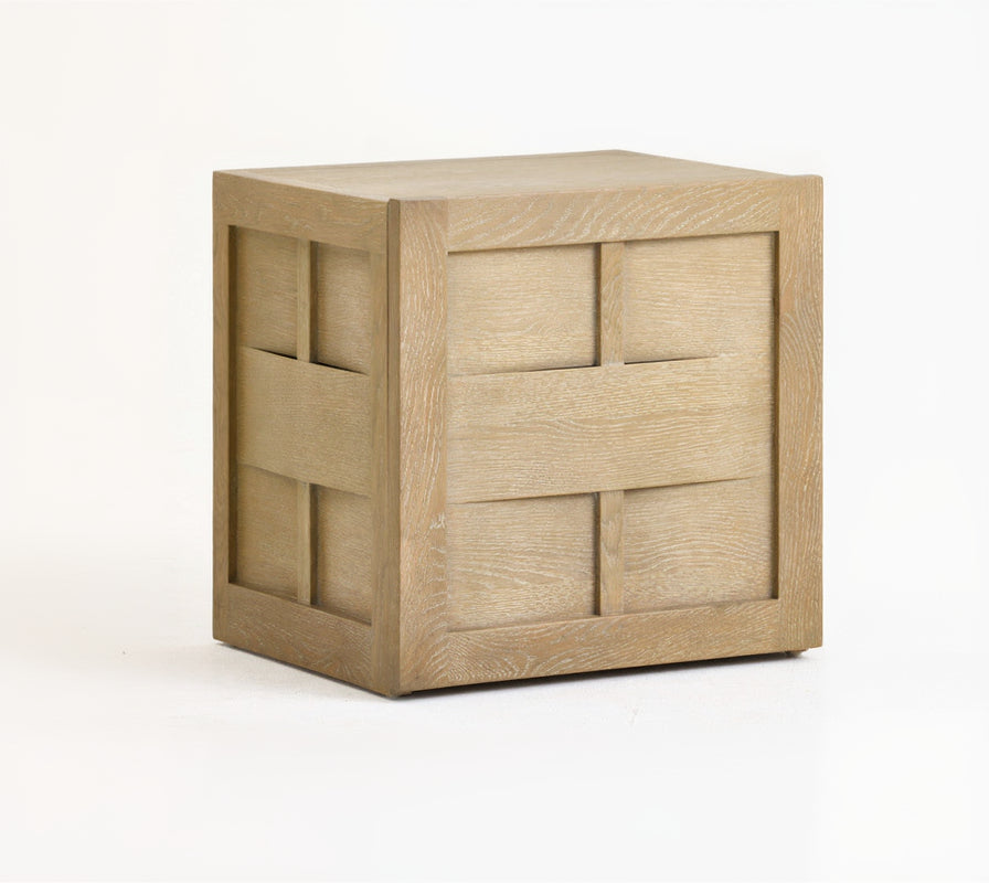 Broadway Oak Bedside Cabinet | solid wood  | single door