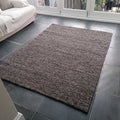 Katherine Carnaby Coast charcoal hand spun wool rug cs01