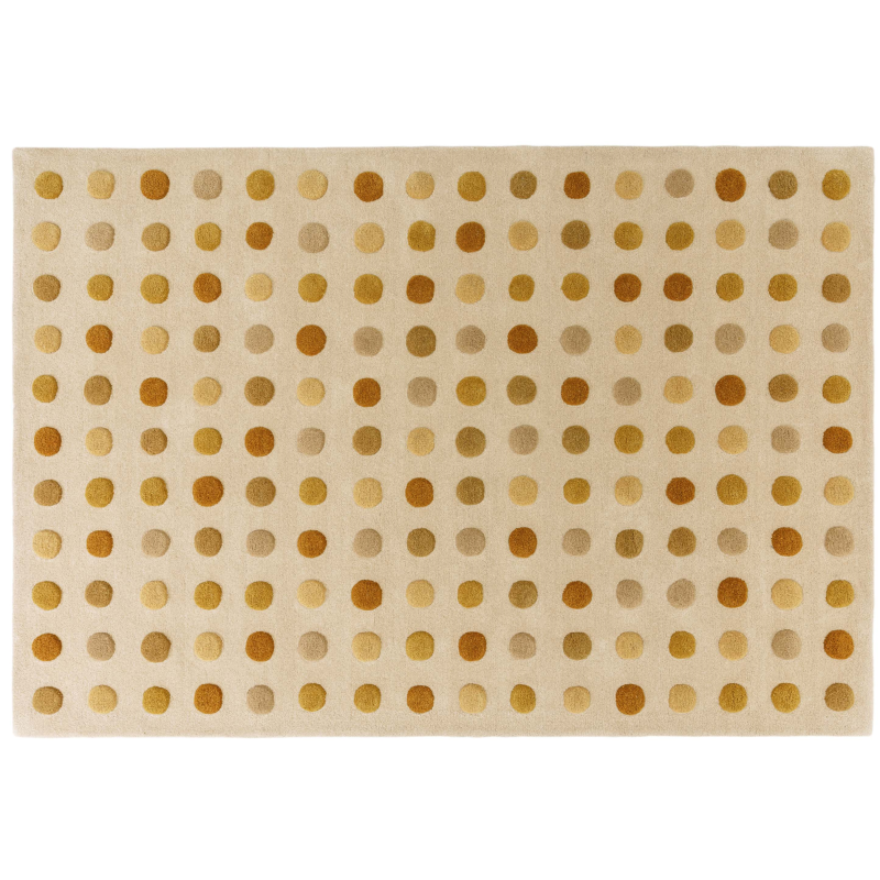 Gold Dotty Rug by Asiatic