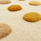 Gold Dotty Rug by Asiatic