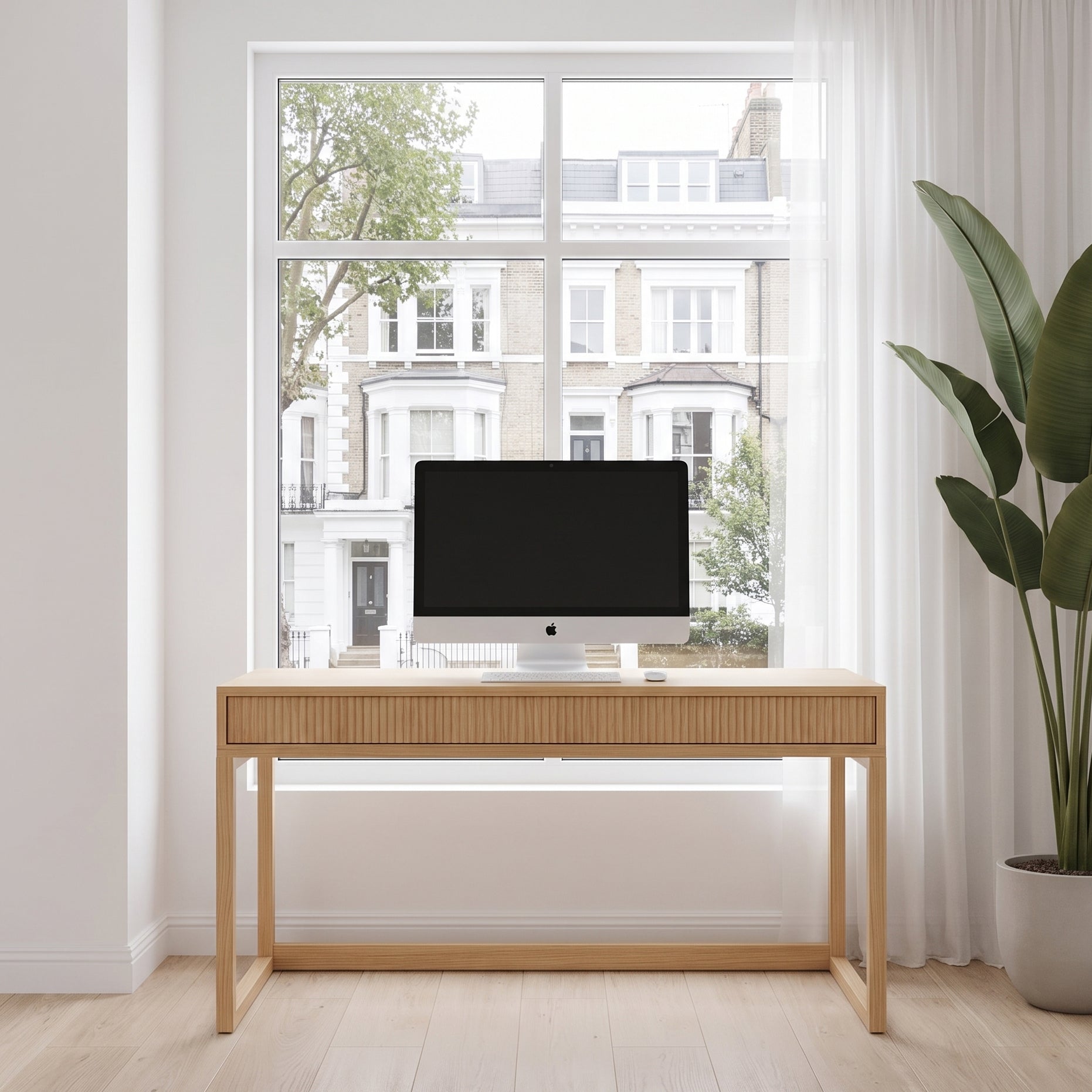 Costine Desk - Ash Oak