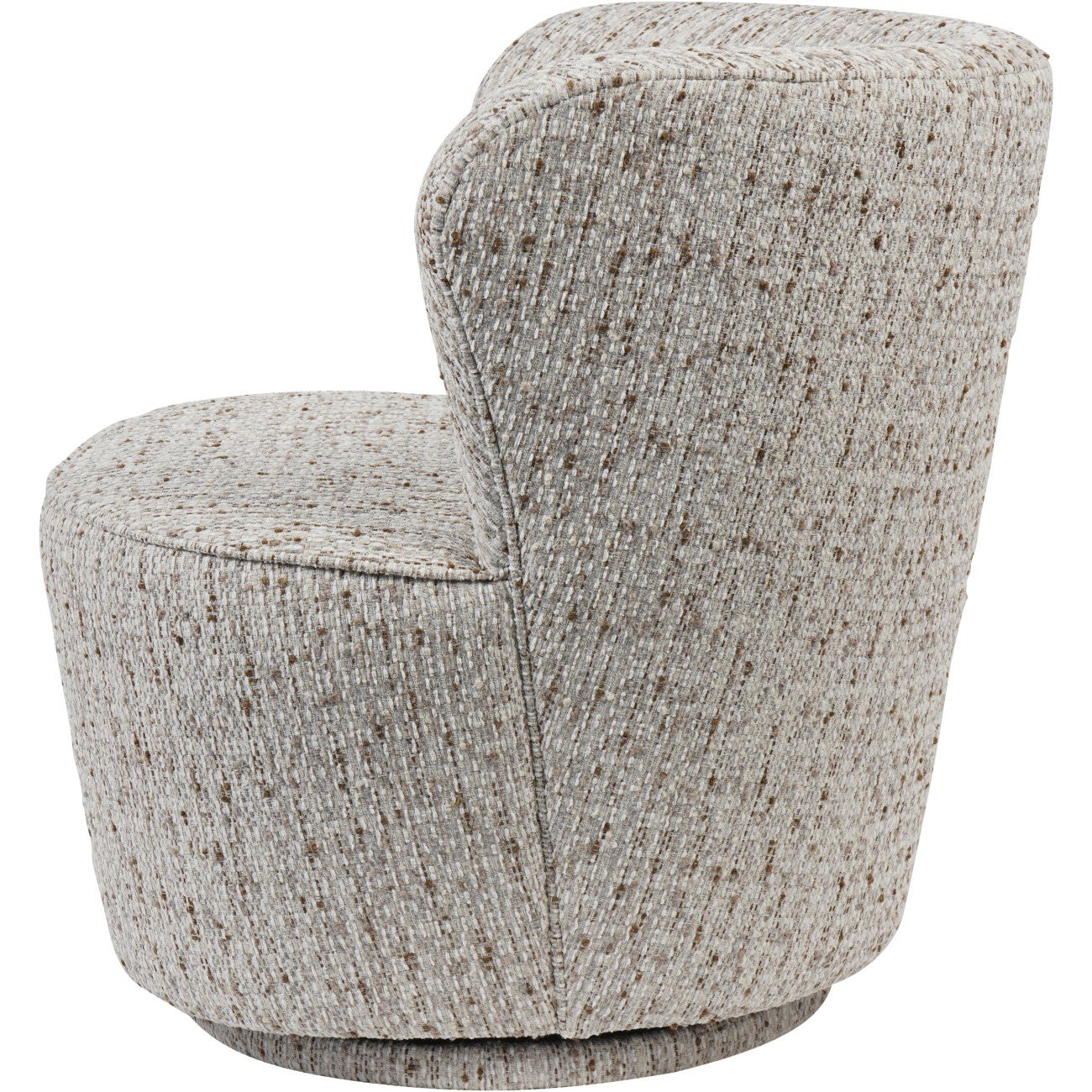Roehampton Textured Slub Swivel Chair
