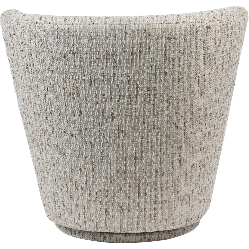 Roehampton Textured Slub Swivel Chair