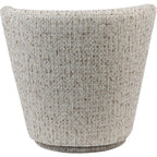 Roehampton Textured Slub Swivel Chair