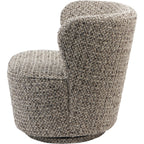 Textured armchair on a white background
