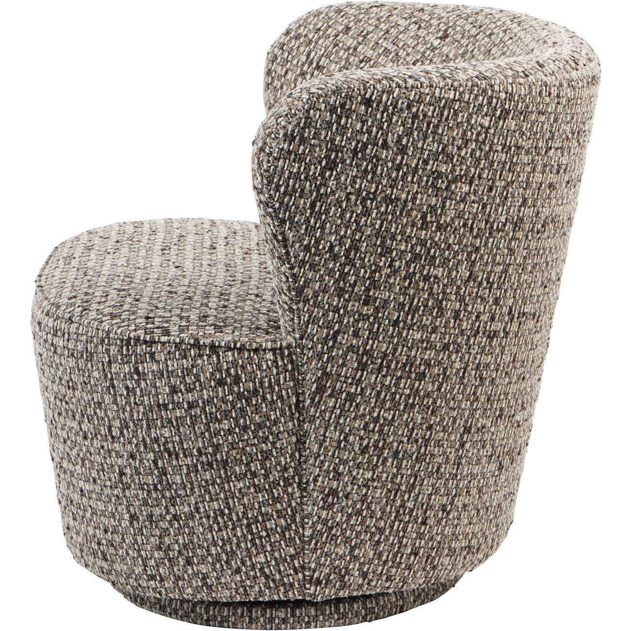 Textured armchair on a white background