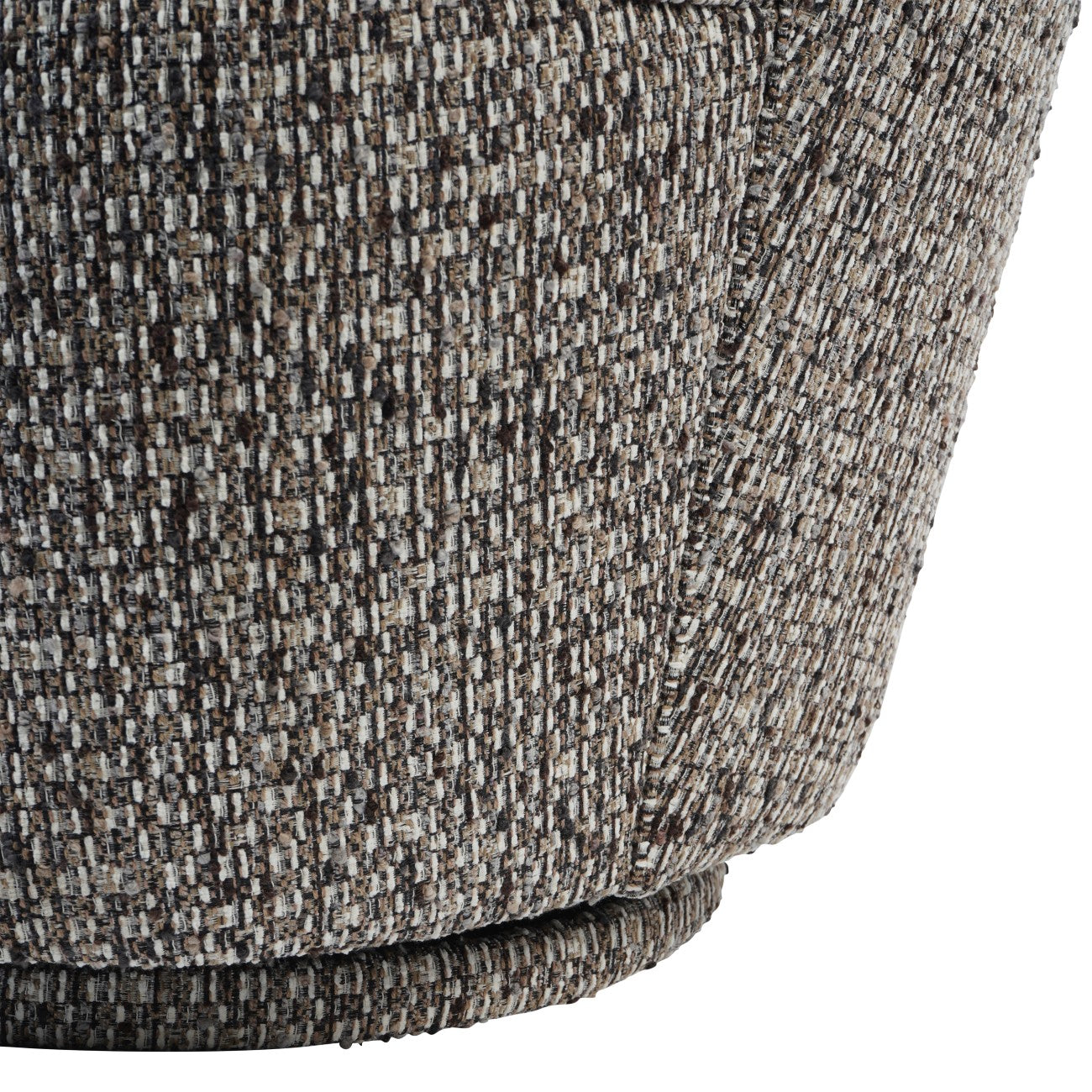 Roehampton Textured Slub Swivel Chair