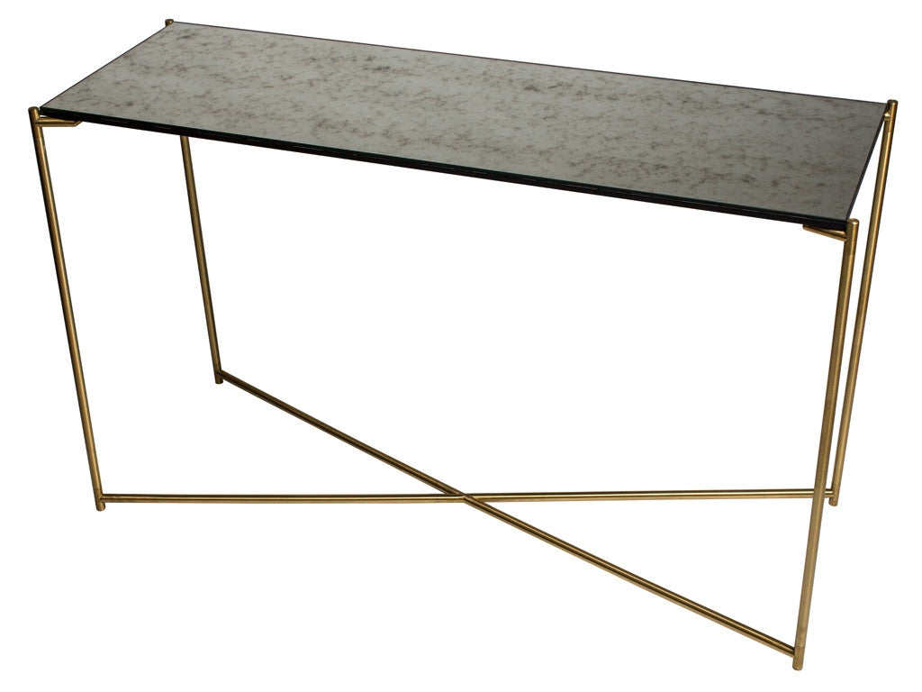 Gillmore Space Iris Large Console Table - Flat Top
