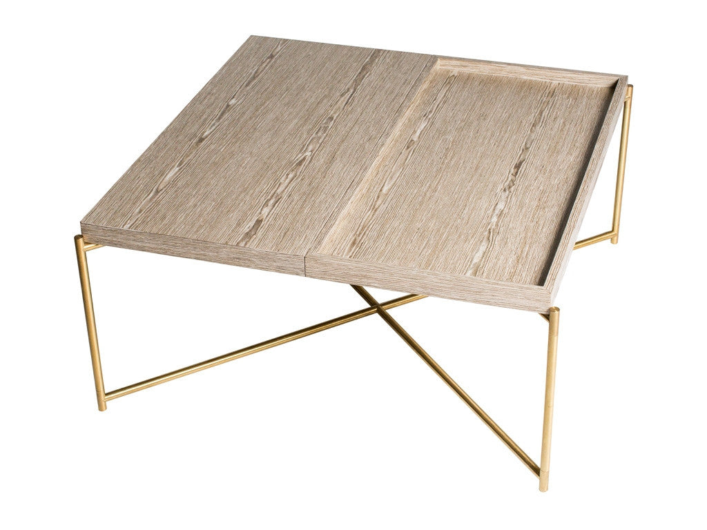 Gillmore Space Iris Square Coffee Table - Combination Top