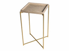Gillmore Space Iris Square Plant Stand - Tray Top
