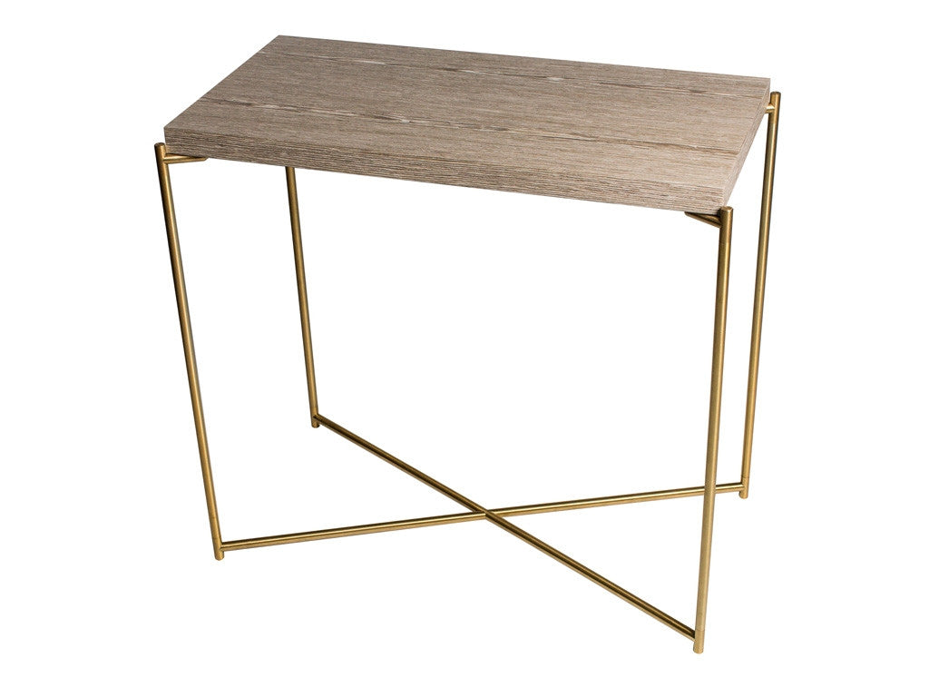 Gillmore Space Iris Small Console Table - Flat Top