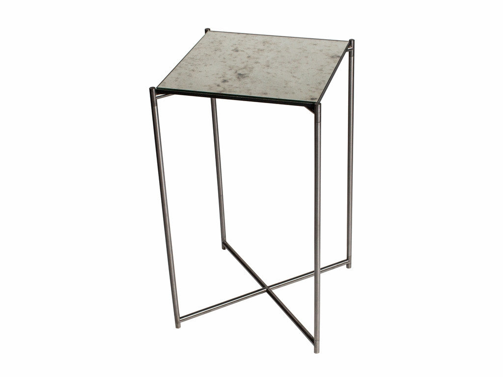 Gillmore Space Iris Square Plant Stand - Flat Top