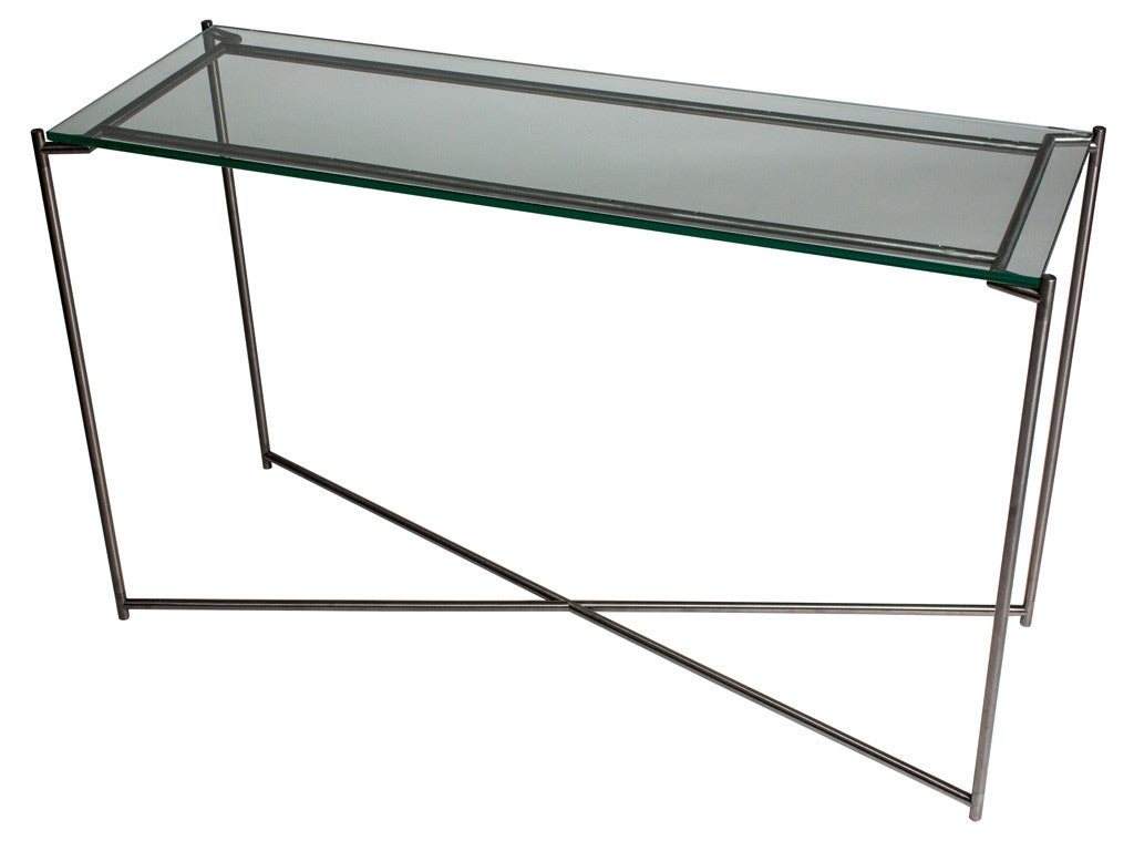 Gillmore Space Iris Large Console Table - Flat Top