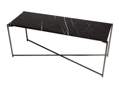 Gillmore Space Iris Large Low Console/TV Table - Flat Top