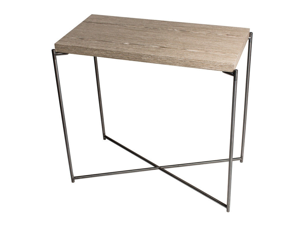 Gillmore Space Iris Small Console Table - Flat Top