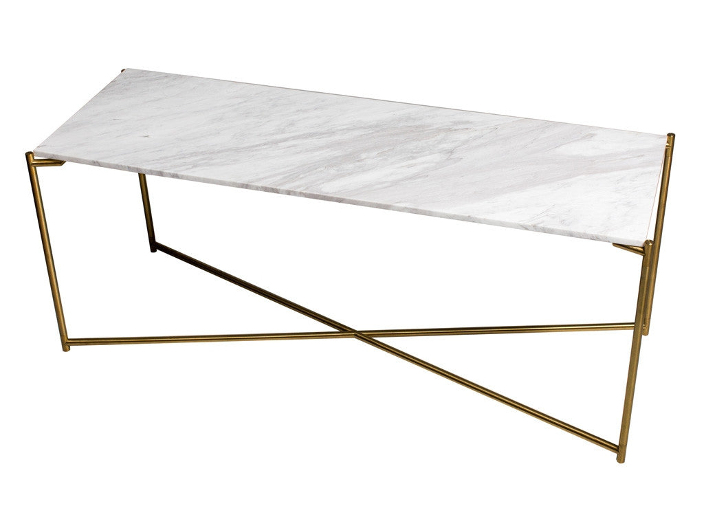 Gillmore Space Iris Large Low Console/TV Table - Flat Top