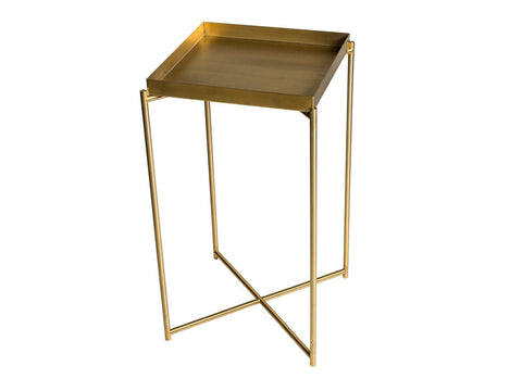 Gillmore Space Iris Square Plant Stand - Tray Top