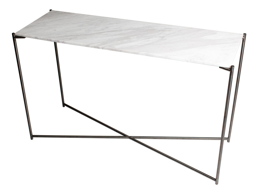 Gillmore Space Iris Large Console Table - Flat Top