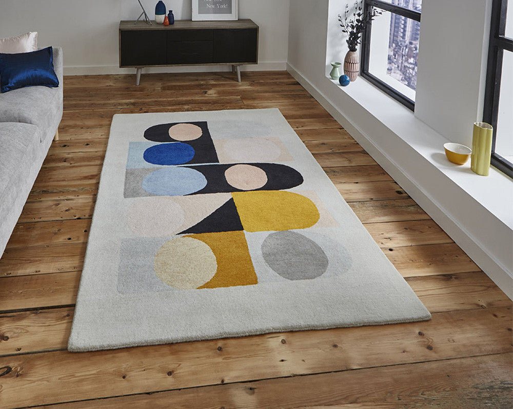 Think Rugs Designer Collection - Jazz Flute by Kristina Sostarko and Jason Odd