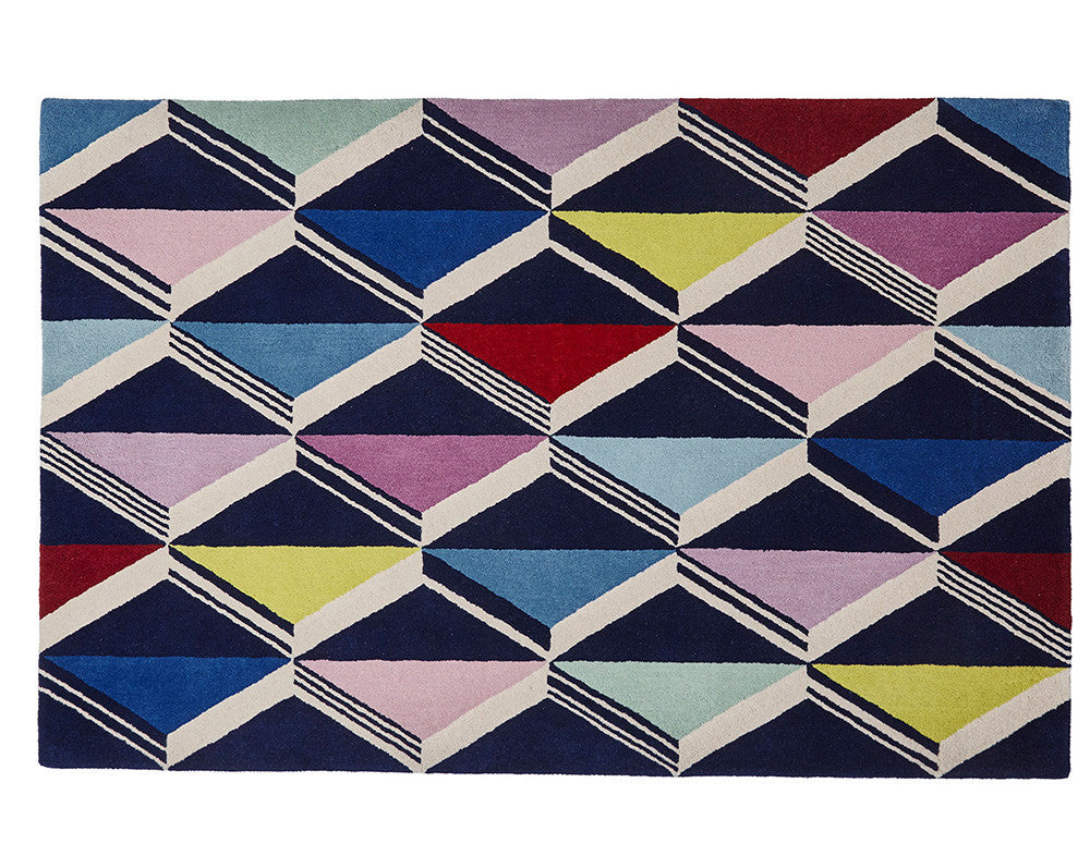 Think Rugs Designer Collection - Zig Zag by Fiona Howard